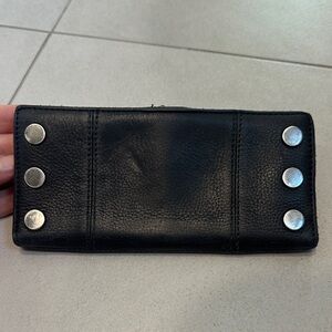Hammit Black Leather Wallet